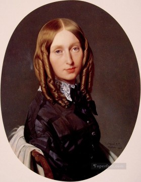  Madame Lienzo - Madame Frederic Reiset Neoclásico Jean Auguste Dominique Ingres